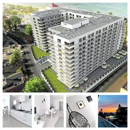 アパート Promenada Gwiazd- Widok Na Morze. ミエンジズドロイェ